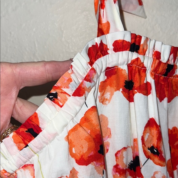 Matilda Jane L poppy dress nwt smocked sleeveless - Picture 4 of 8